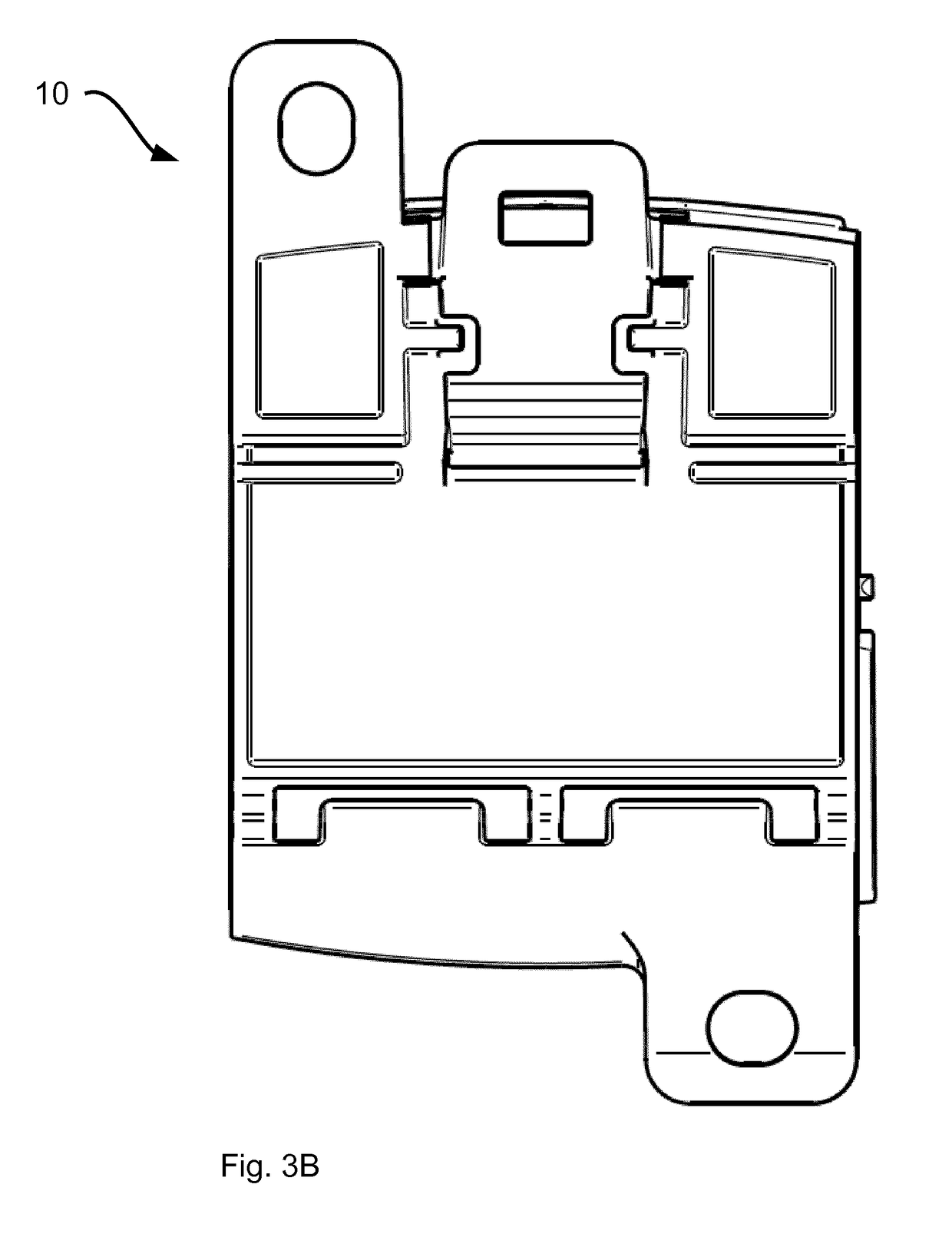 Locking mechanism for an electrical assembly, and assembly comprising a locking mechanism