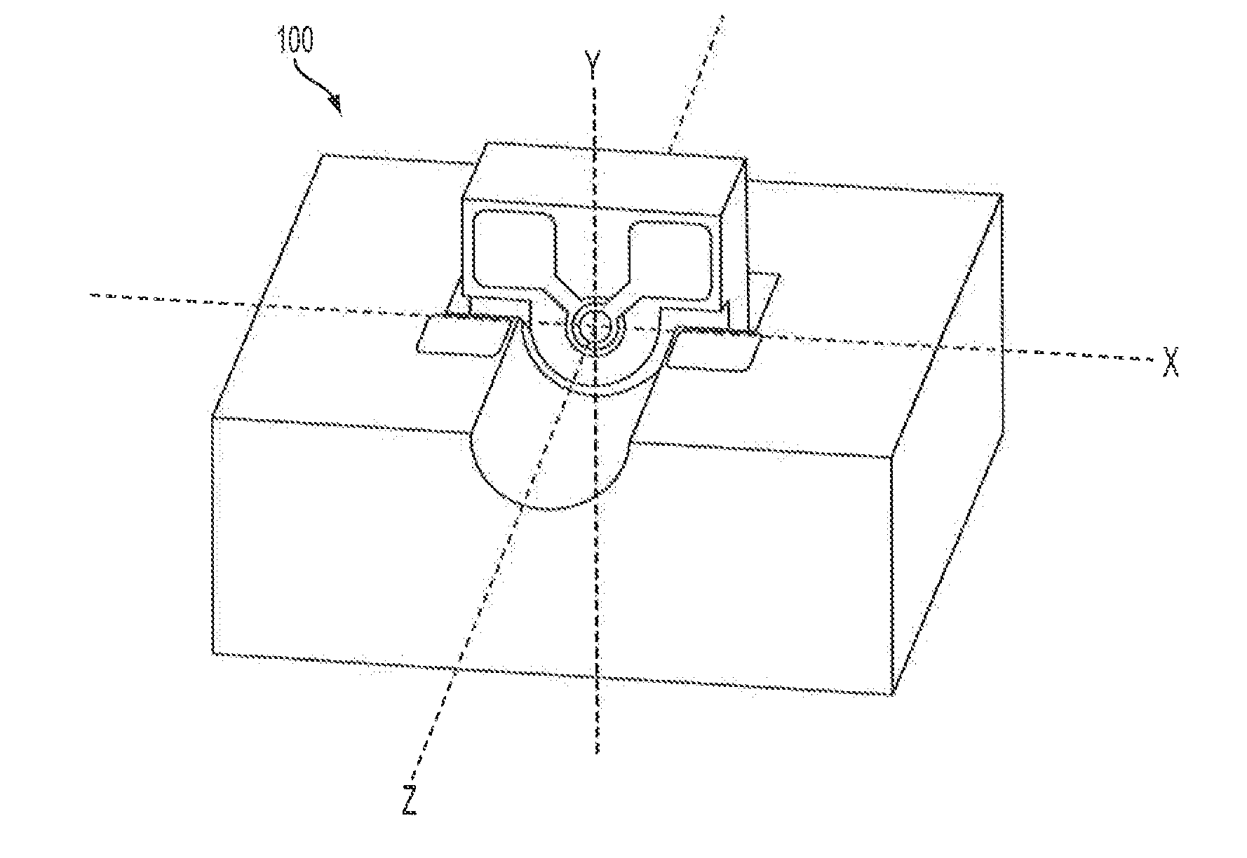 Optical assembly with passive alignment