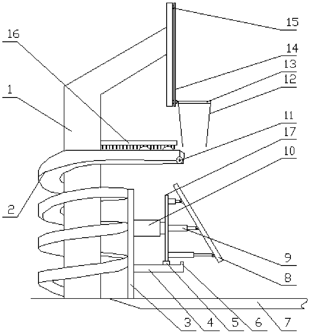 Circulating type basketball pitching and catching training device