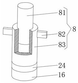 A grease scrubber for reducing dioxin content in waste incineration tail gas