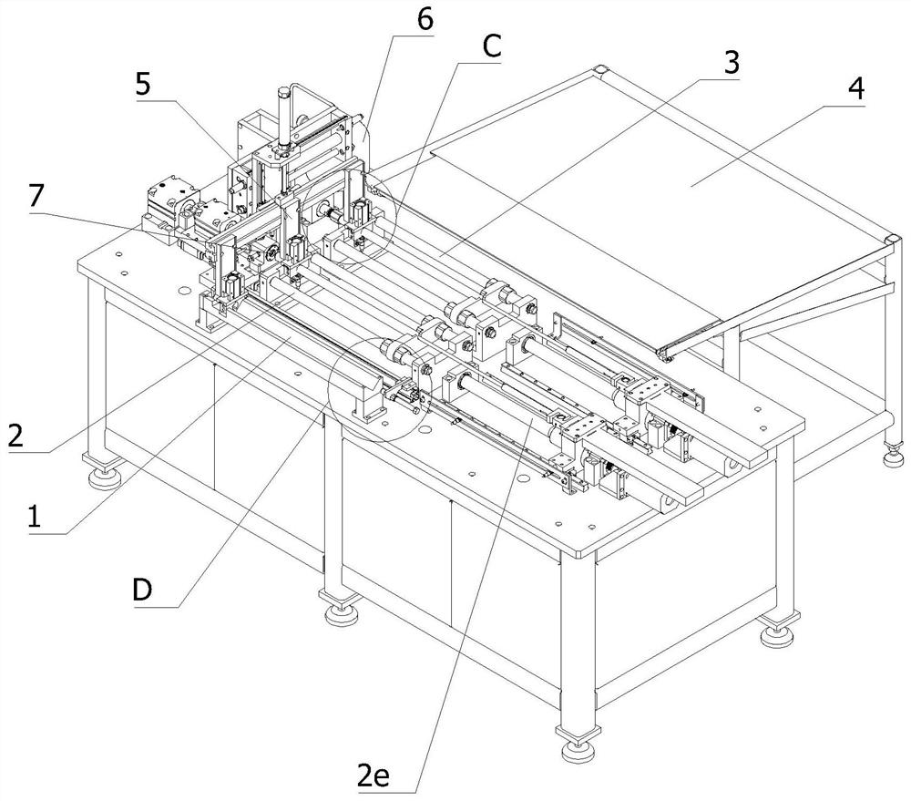 A gas spring inflation pressure detection device