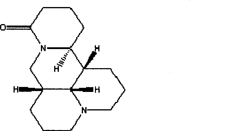 Matrine chlorpyrifos water agent