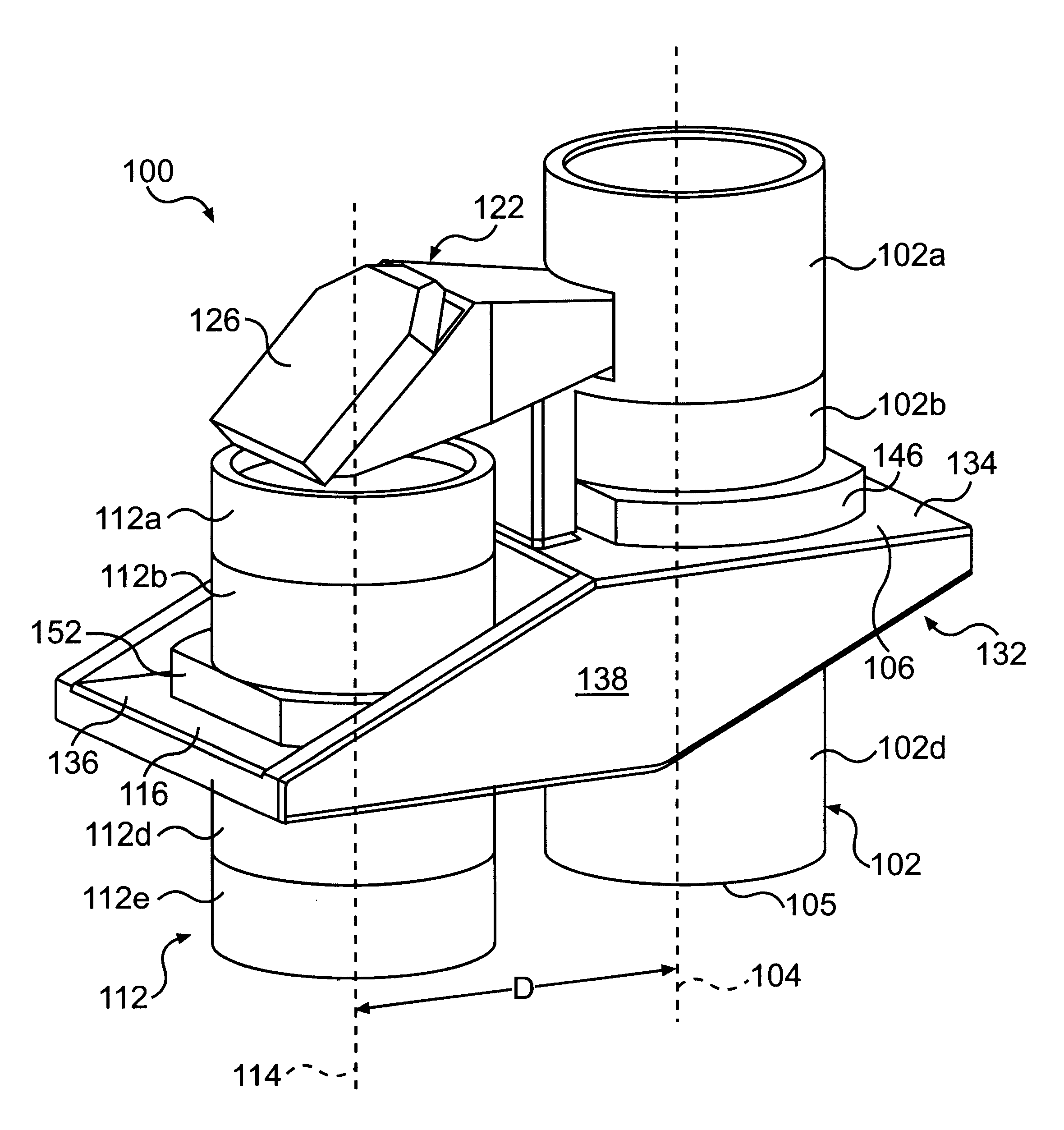 Catadioptric lens barrel structure