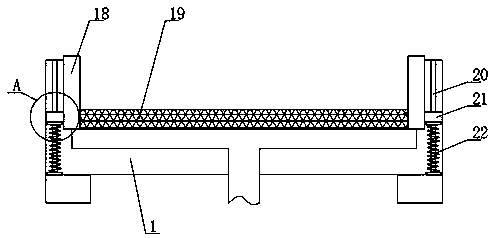 Waste liquid treating device for clinical laboratories