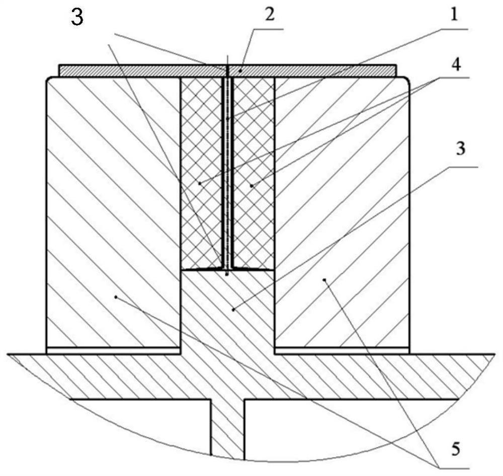 Suitable for satellite antenna reflector composite material radial curved surface rib forming mold