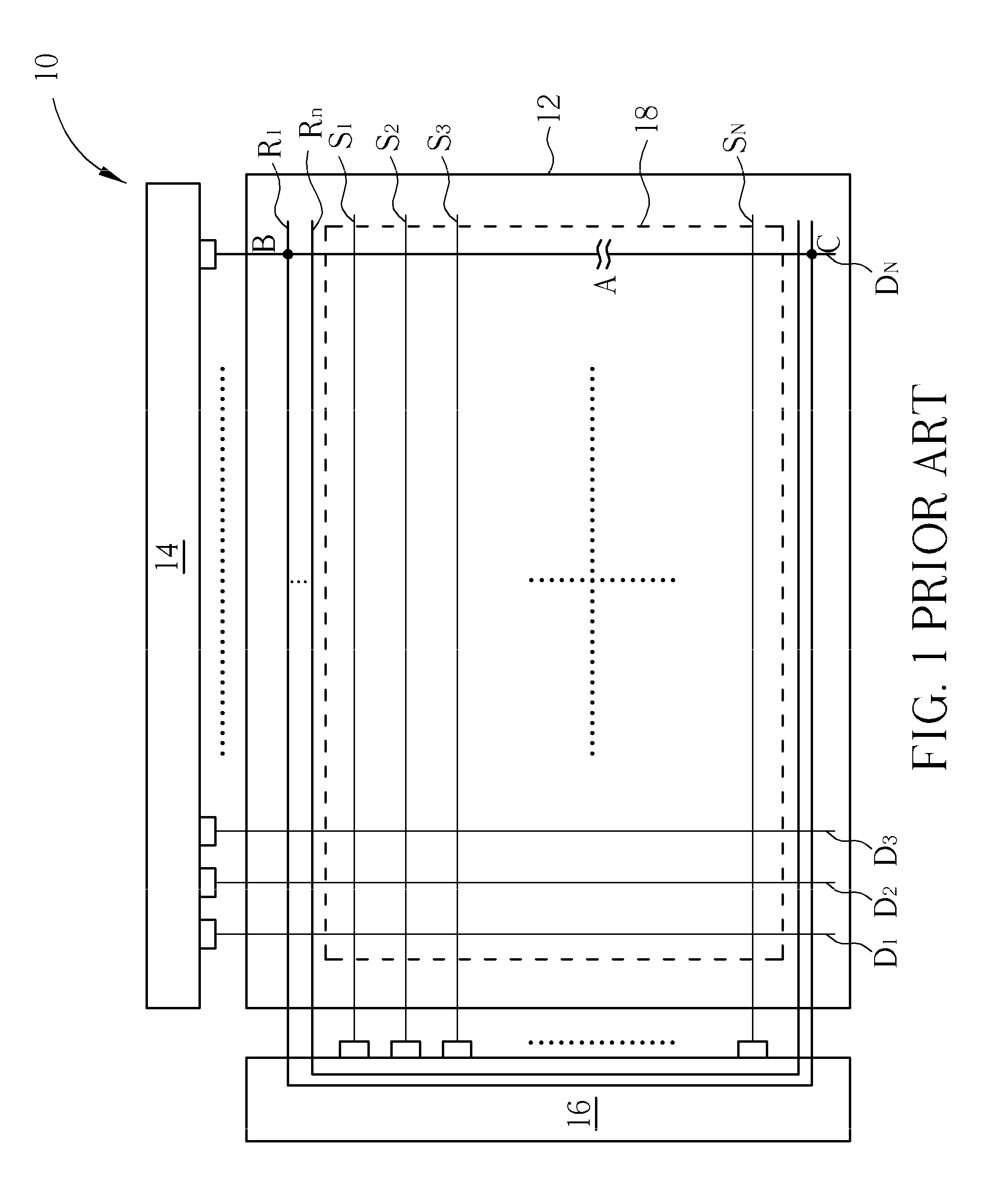 Display panel having repair structure and method of repairing display panel