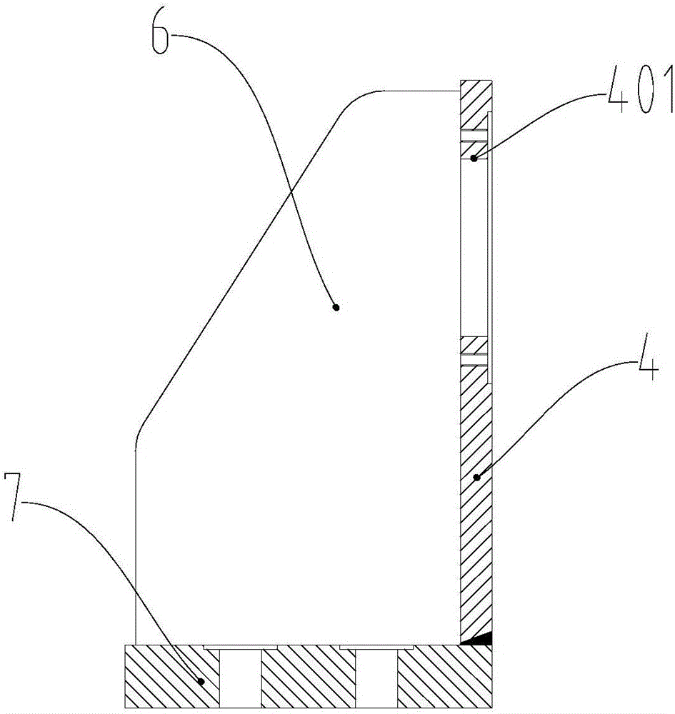 Box type oil distributor rotating test system