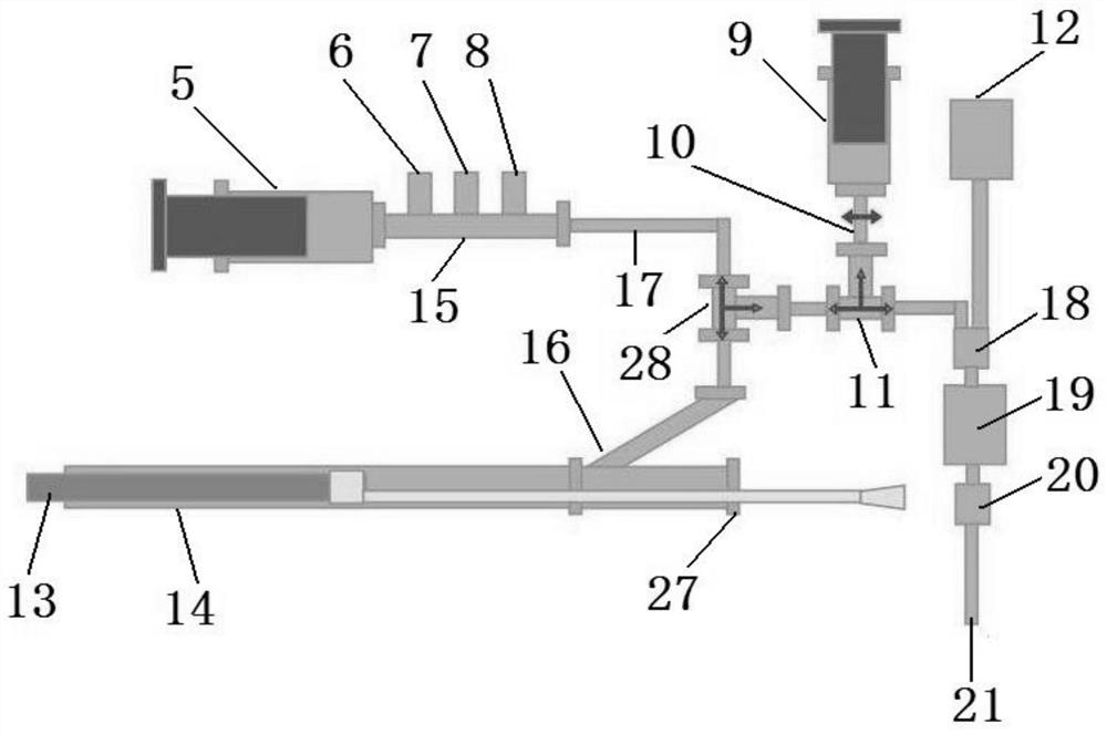 Quick exchange type large-cavity thrombus aspiration catheter and use method thereof