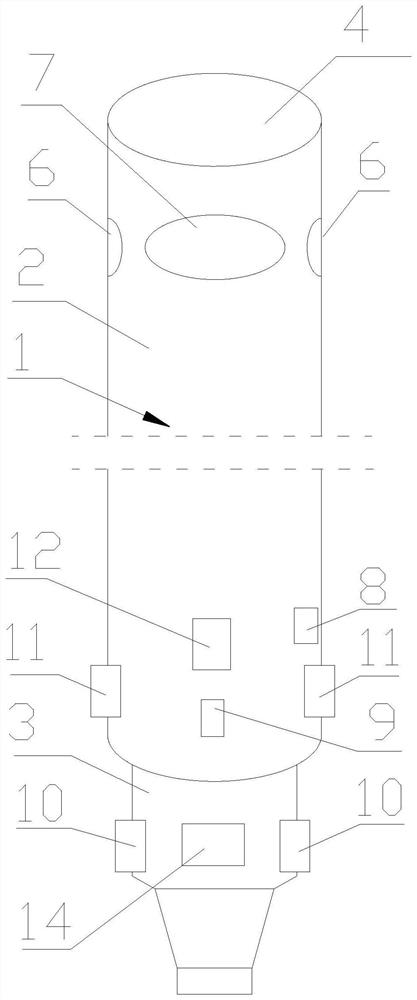 Double sets of nasogastric tube with external drainage of irrigating fluid and its drainage irrigation method