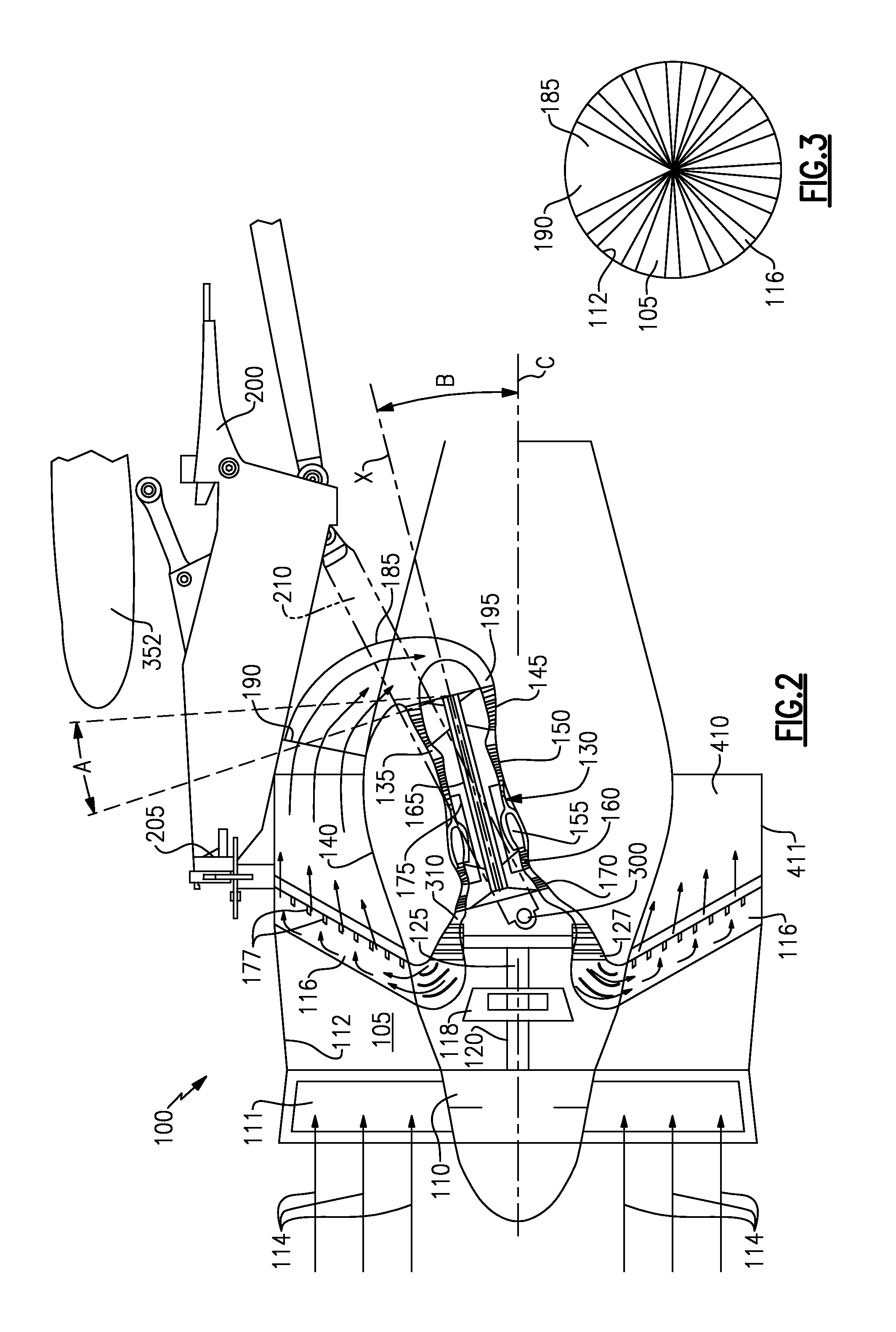 Gas turbine engine with separate core and propulsion unit