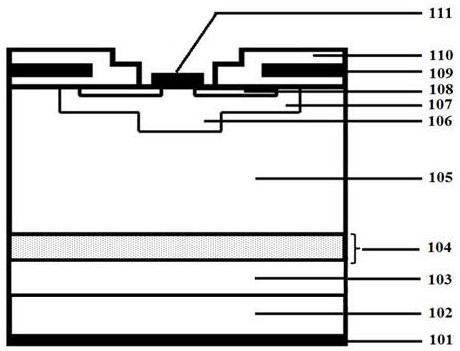 A kind of insulated gate bipolar transistor with quantum dot structure