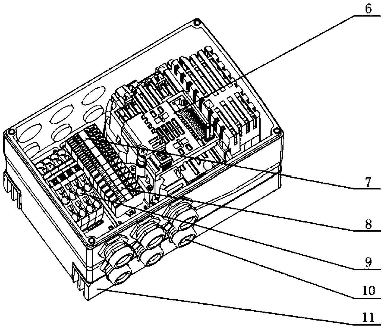 Measurement and control integrated motor, cluster measurement and control system and cluster control method