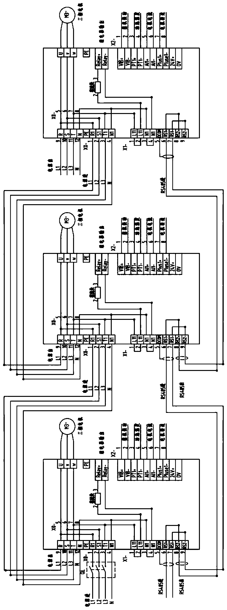 Measurement and control integrated motor, cluster measurement and control system and cluster control method