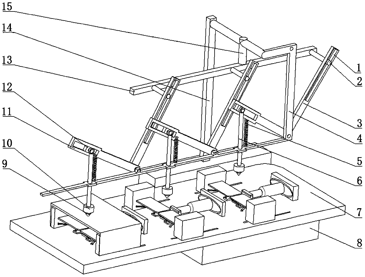 Automatic punching machine and control system thereof