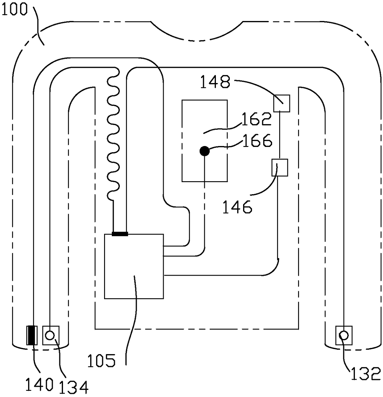 Physiological parameter monitoring garment and method