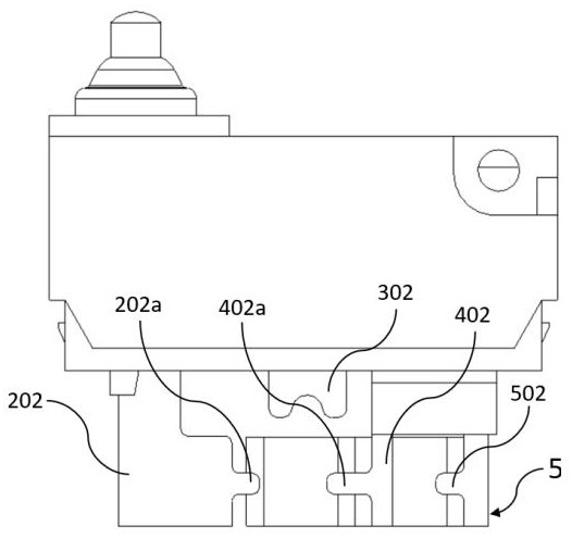 Microswitch and preparation method thereof