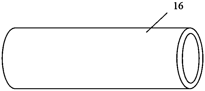 Capillary glass tube heating and air suction device