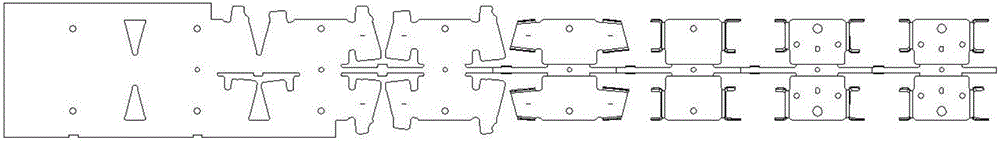 Mold for vehicle support part