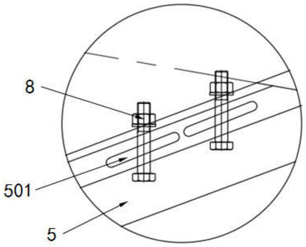 Inclined building hoist cage