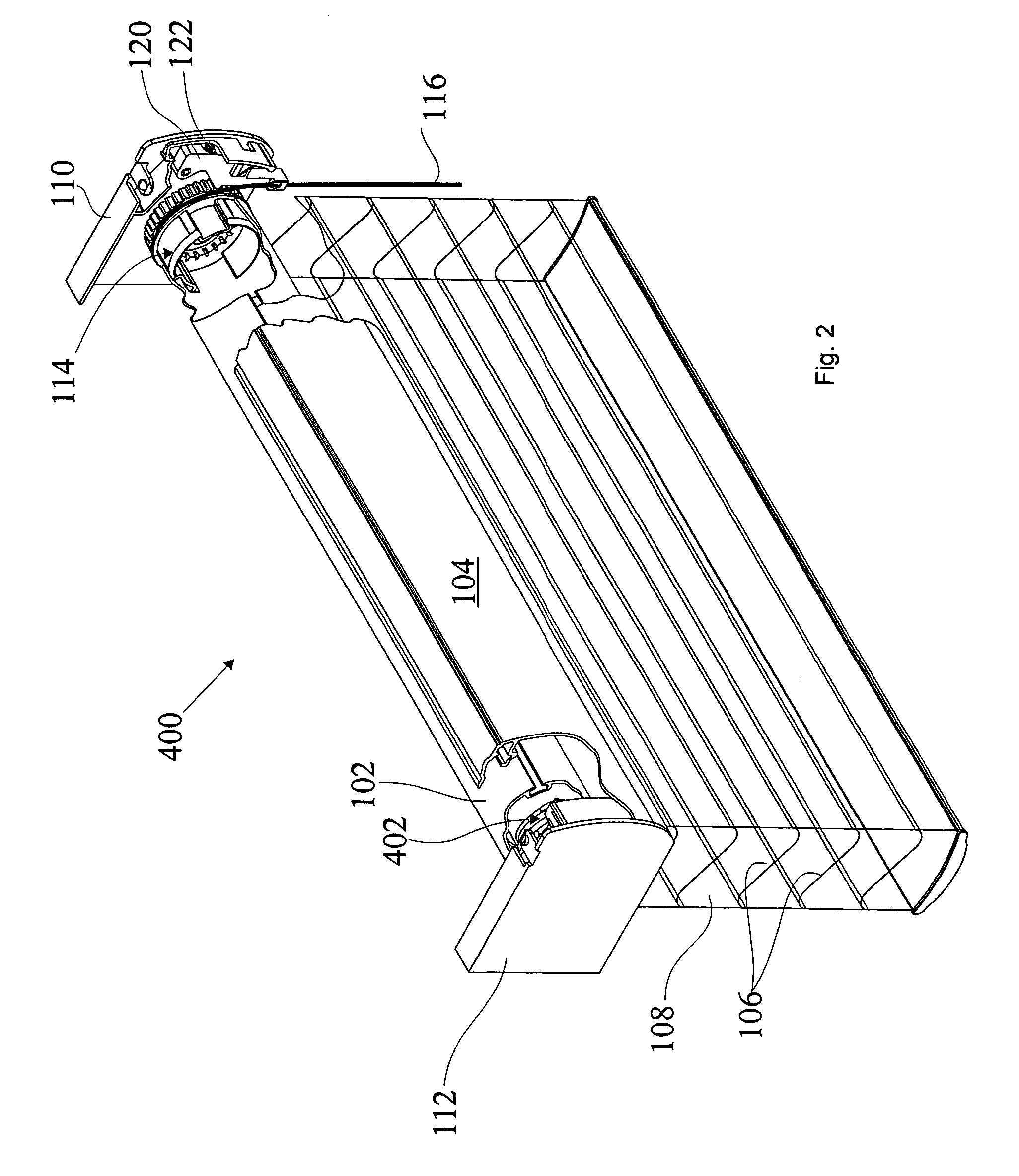 Mounting arrangement for coverings for architectural openings