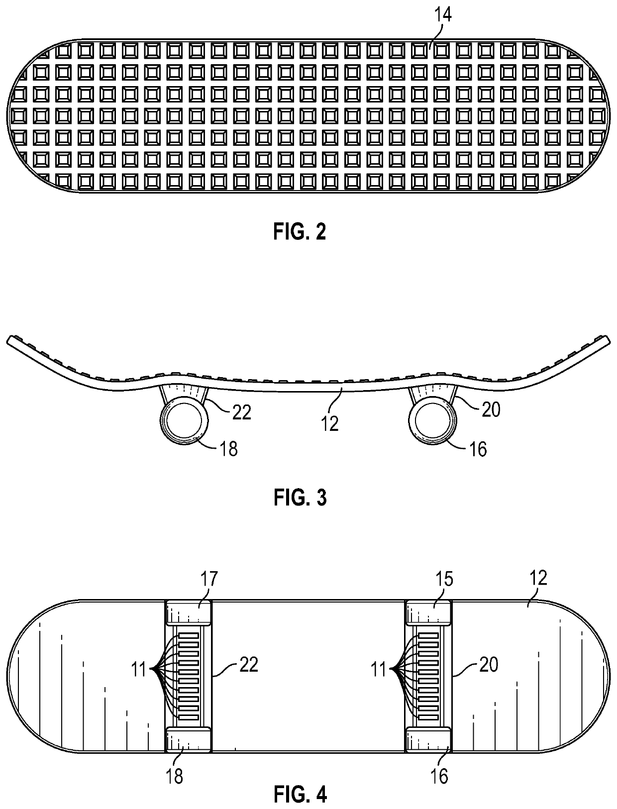 Skateboard training devices