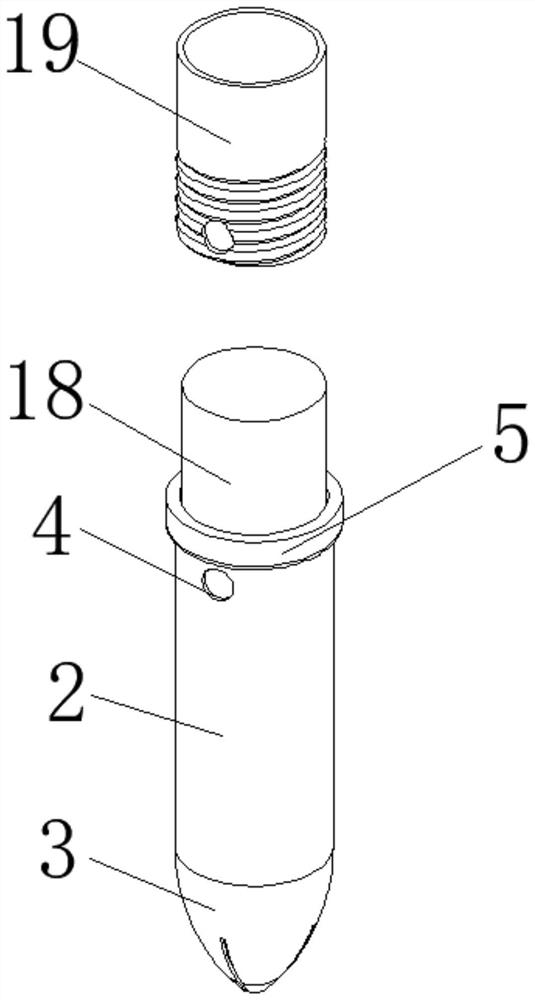 Funnel type personal self-service anorectal suppository pushing device