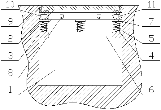 A noise-proof manhole cover