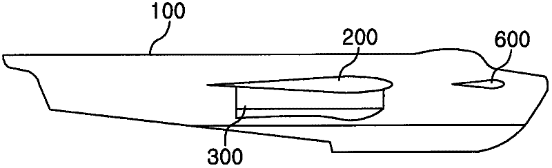 Wig vehicle excluding horizontal stabilizer