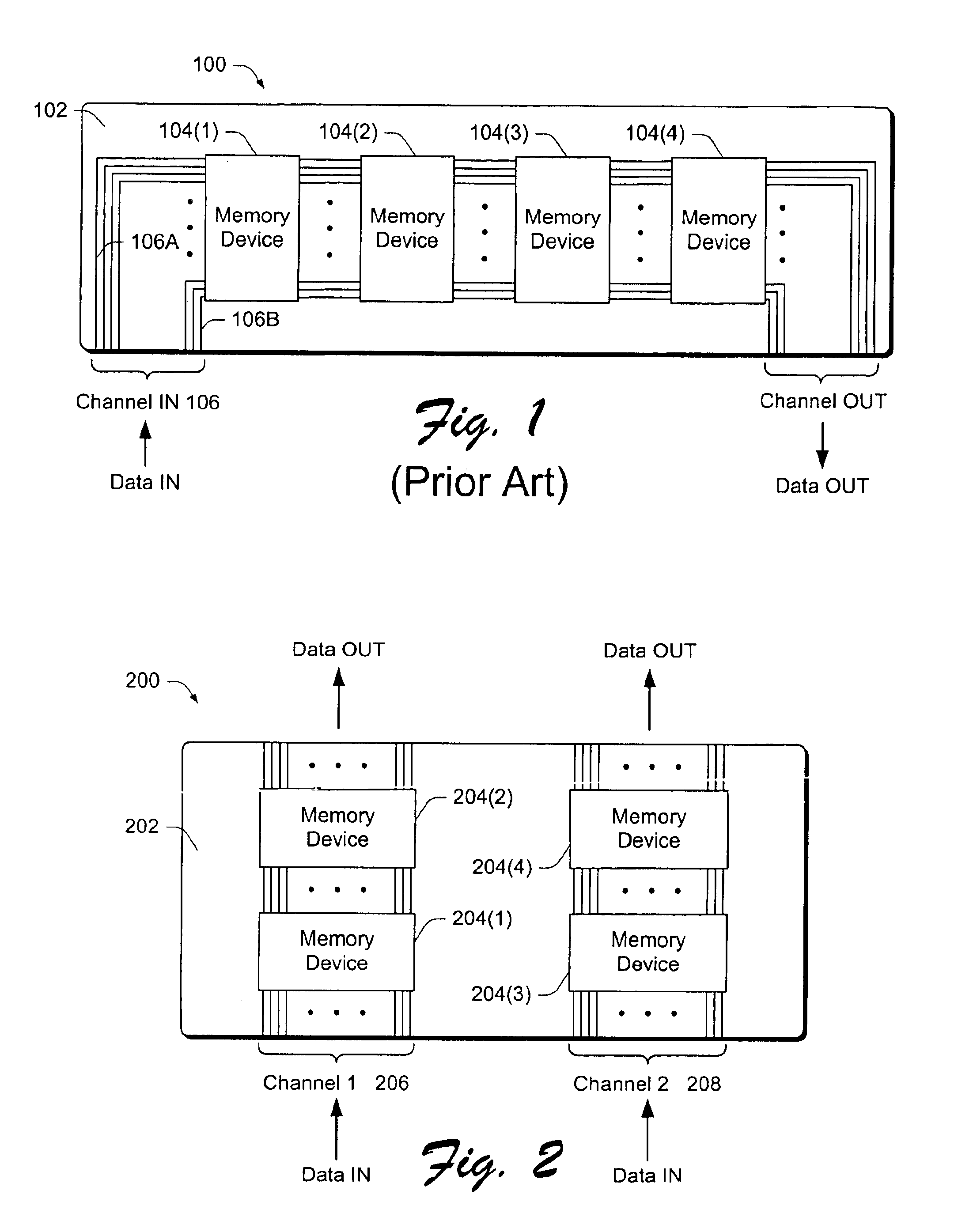 Multi-channel memory architecture