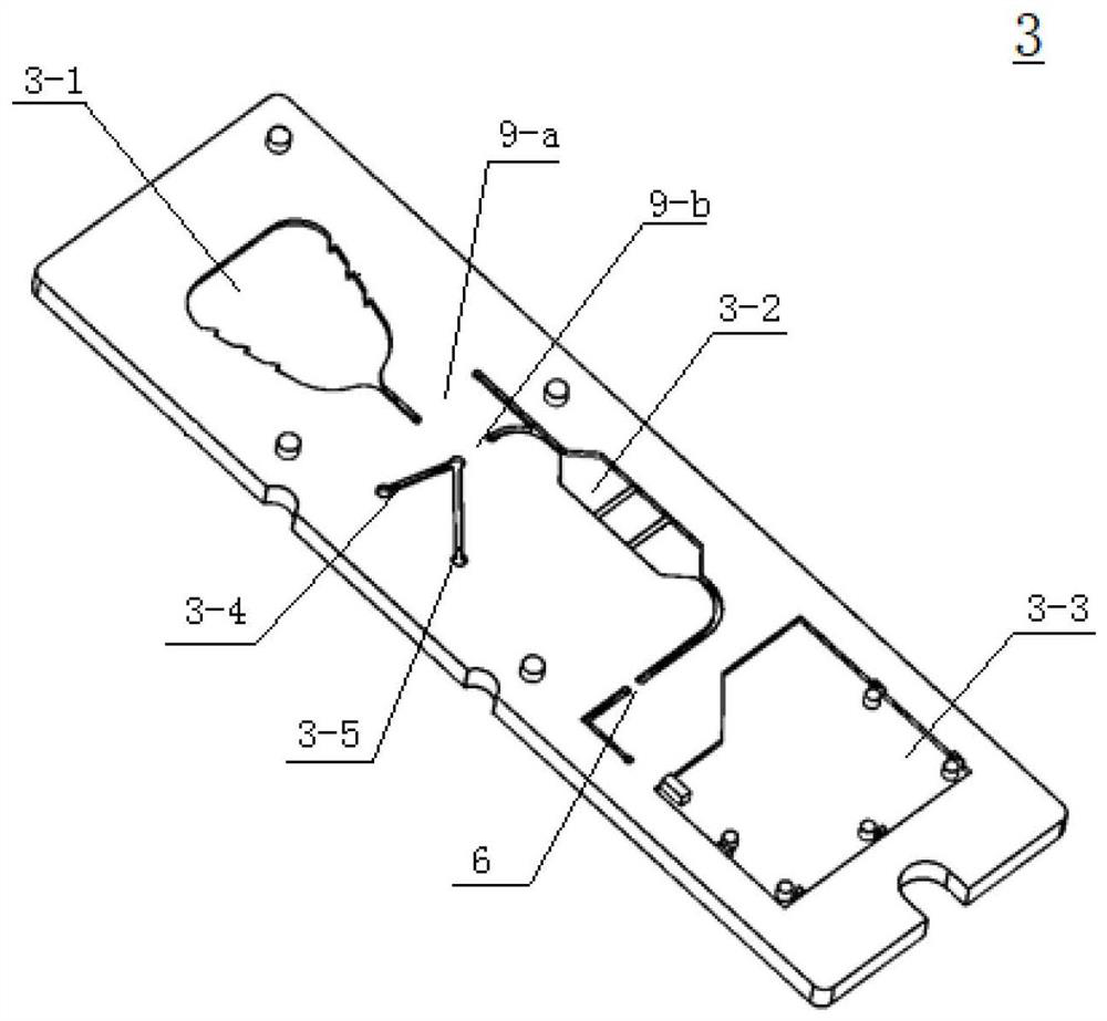 Micro-fluidic chip detection method based on magnetic bead uniform mixing