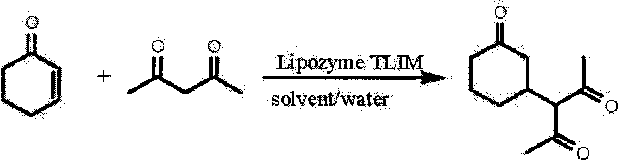 Application of immobilized lipase Lipozyme TLIM as catalyst for unsymmetrical Michael addition reaction