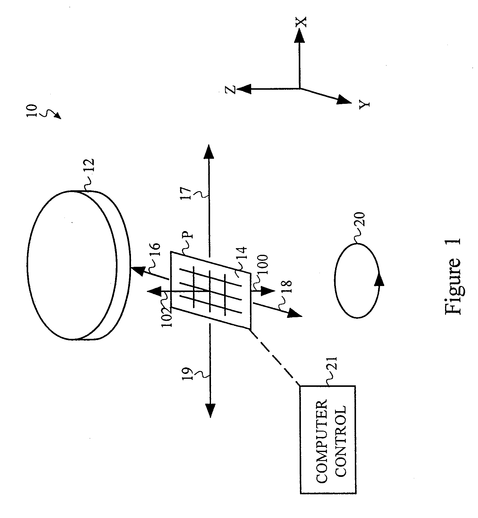 Moving imager camera for track and range capture