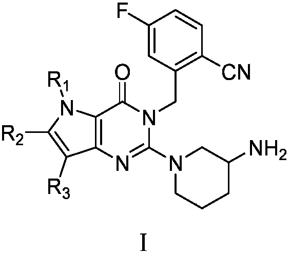 Pyrrolopyrimidine ketone compound and preparation method and application thereof