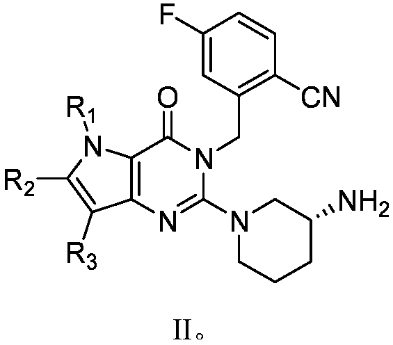 Pyrrolopyrimidine ketone compound and preparation method and application thereof