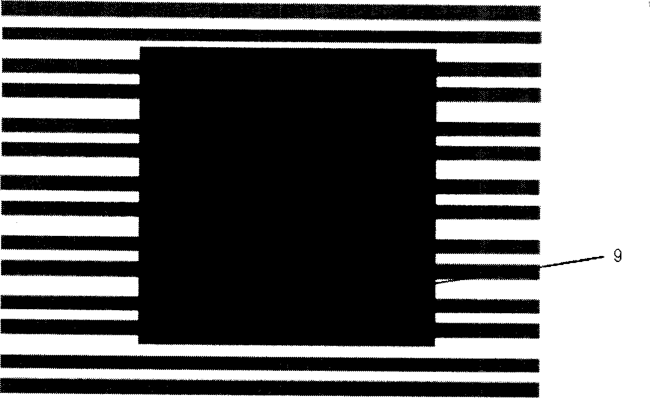 Method for repairing plasma display screen wire break electrode