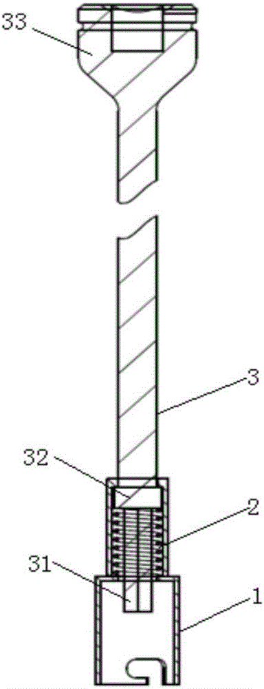 Assembly tooling and assembly method of piston cooling nozzle assembly