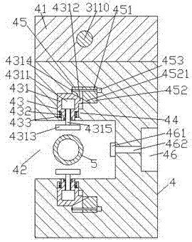 Environment-friendly and efficient steel tube surface polishing and grinding device