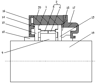 Bearing installing device