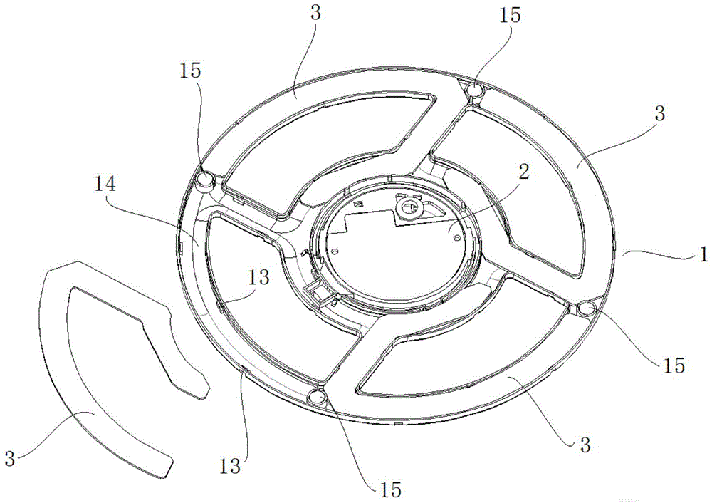 Modular split type LED ring illuminator and manufacturing method thereof