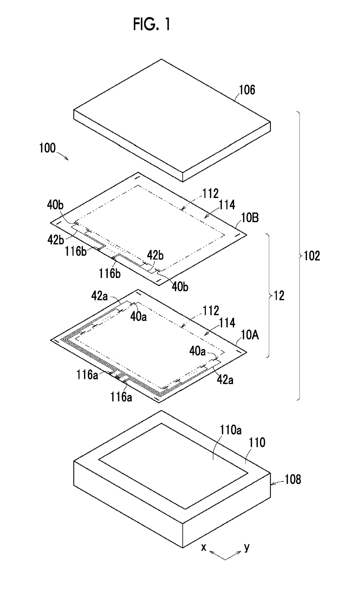 Conductive sheet, capacitive touch panel, display device