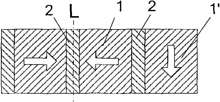 Track for high-temperature super-conductivity magnetic levitation transport system