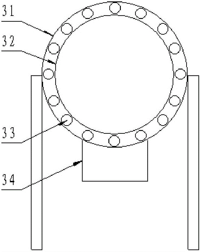 Operation method of electric peeling device for protective cores of waste cables