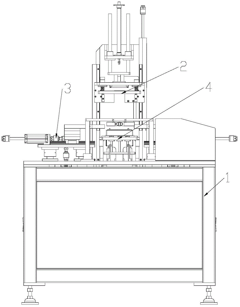 Automatic mesh covering device