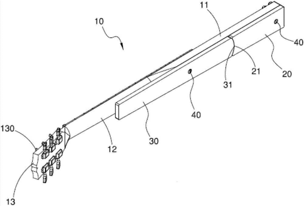 Folding guitar