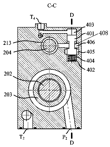Hydraulic valve with valve element friction compensation function under centrifugal environment
