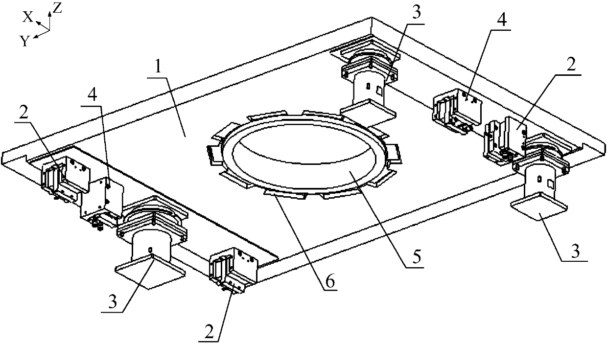 Micro-motion platform for photo-etching motion platform system and control method thereof