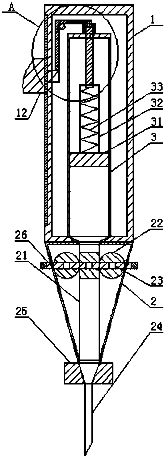 Novel nurse dispensing suction device