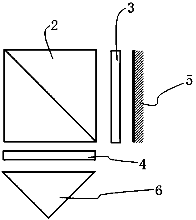 A kind of non-linear error compensation device of single-frequency laser interferometer