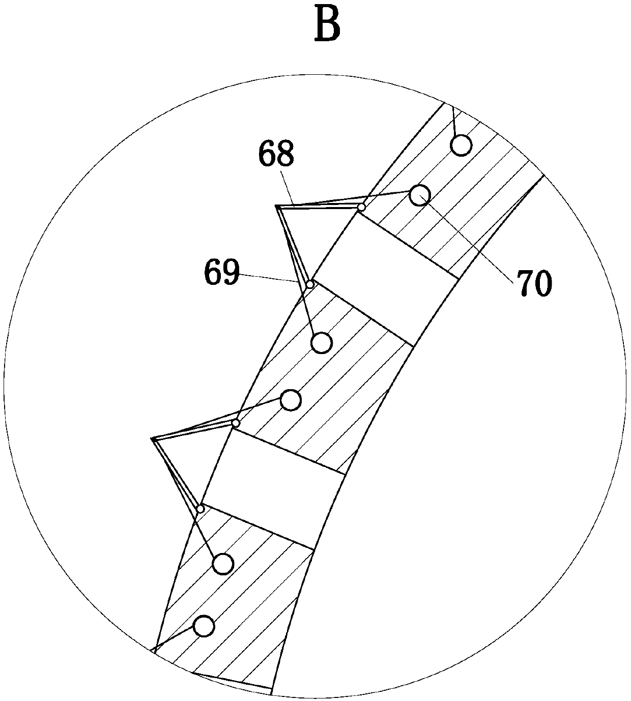 Silicon wafer etching apparatus