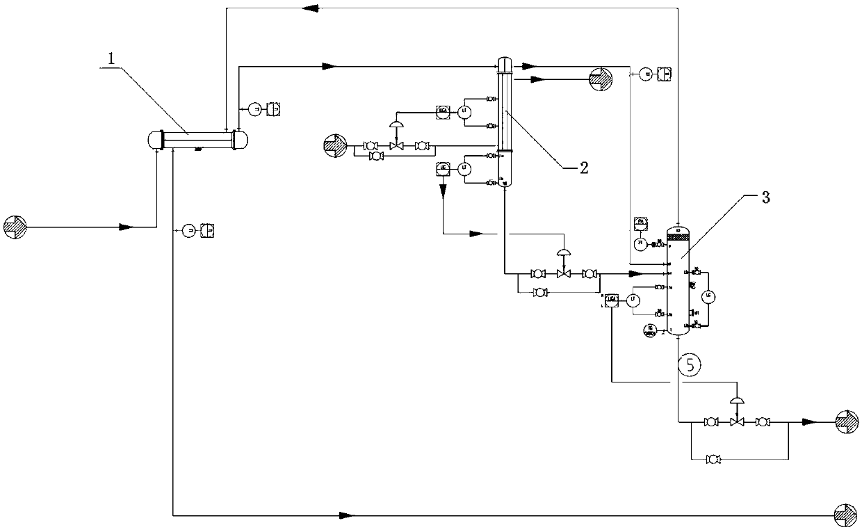 Exhaust gas adsorption regeneration gas condensation system and method